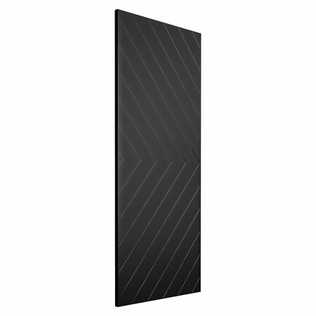 Renin Sherwood 36 in. x 88 in. Extra Tall Arrow Design Barn Door Slab AW135W11CA1CAE36088